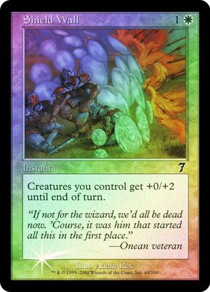 Shield Wall (7th Edition - Foil)