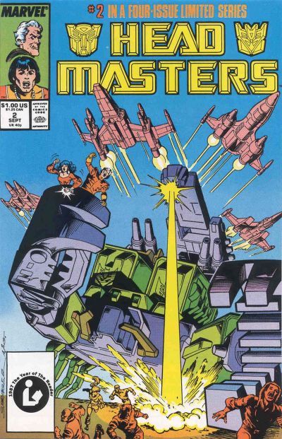 The Transformers: Headmasters #2 Comic