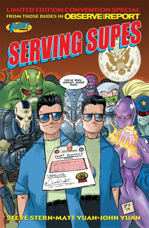 Serving Supes #1 Comic