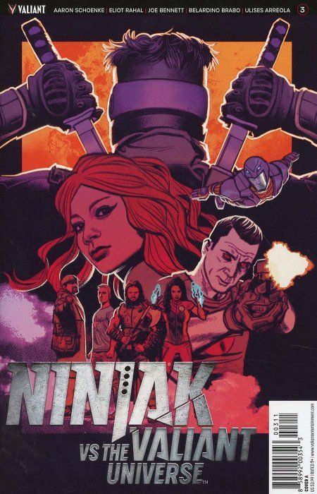 Ninjak vs the Valiant Universe #3 Comic
