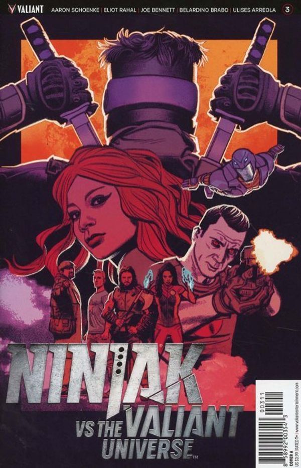 Ninjak vs the Valiant Universe #3