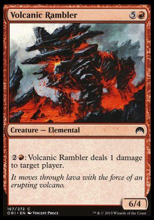 Volcanic Rambler (Magic Origins) Trading Card