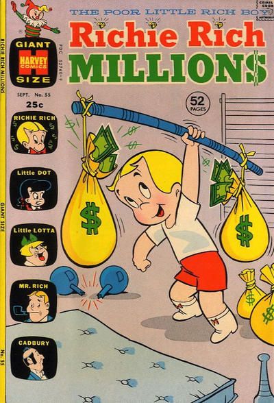 Richie Rich Millions #55 Comic