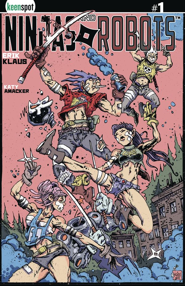 Ninjas & Robots #1 (Cover F Free 5 Copy Cover Cover Klaus)