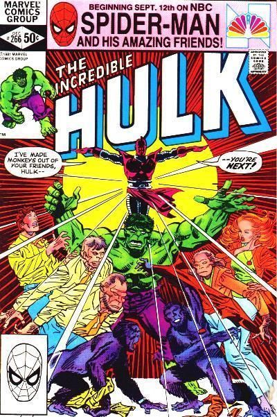 Incredible Hulk #266 Comic