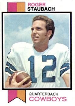 1972 Topps 122 Roger Staubach Pro Action Rookie Card Dallas