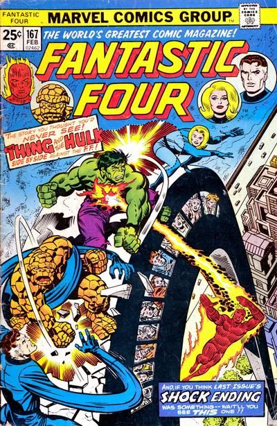 Fantastic Four #167 Comic