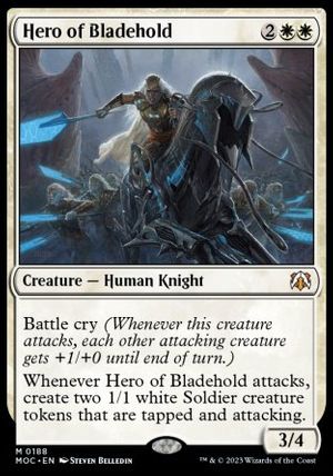 Hero of Bladehold (March of the Machine Commander Decks)