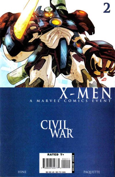 Civil War: X-Men #2 Comic