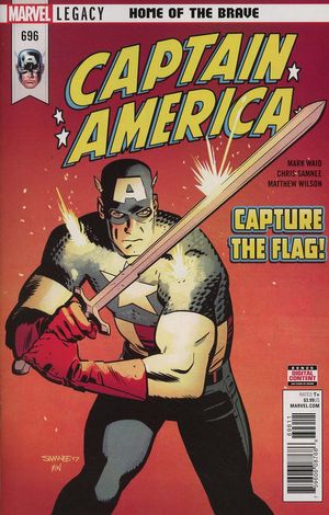 Captain America #696
