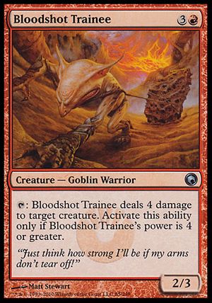 Bloodshot Trainee (Scars of Mirrodin)