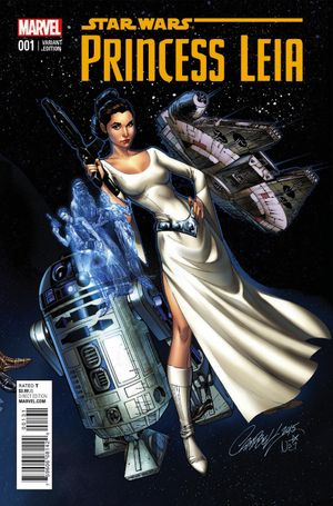 Princess Leia #1 (Campbell Connecting C Variant)