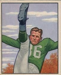 Joe Muha 1950 Bowman #133 Sports Card