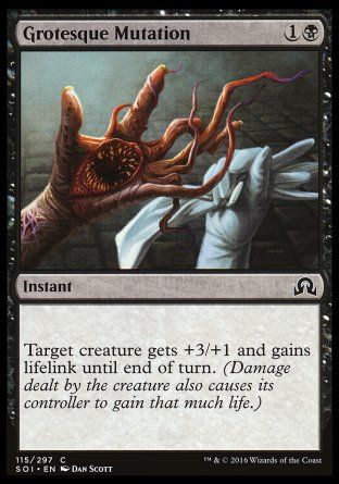 Grotesque Mutation (Shadows over Innistrad) Trading Card