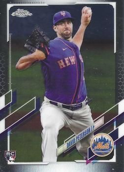 David Peterson 2021 Topps Chrome Baseball #133 Sports Card