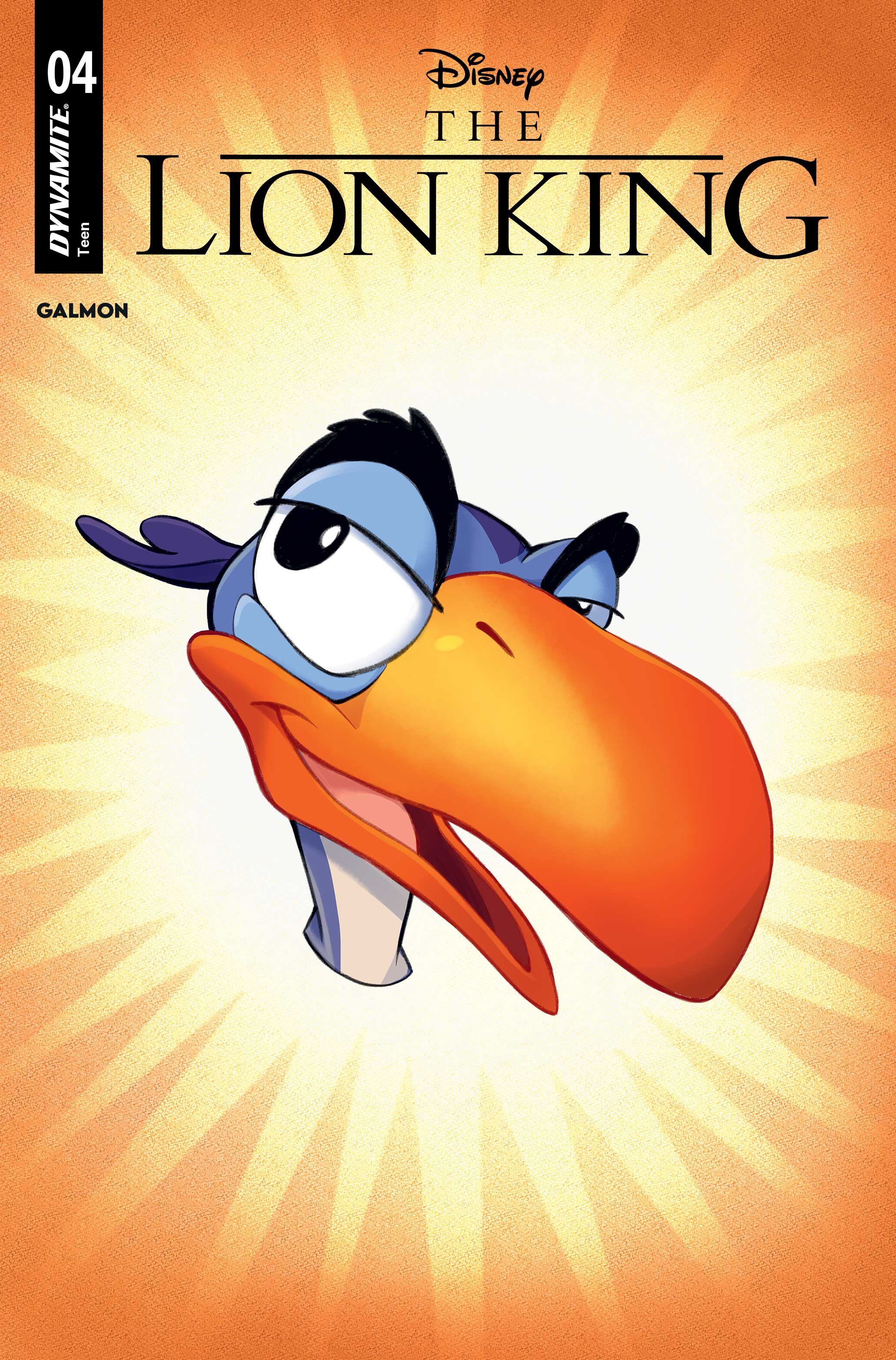 Lion King #4 (Cvr D Cartoon Head Variant) Comic
