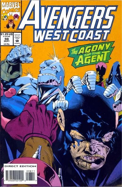 Avengers West Coast #98 Comic