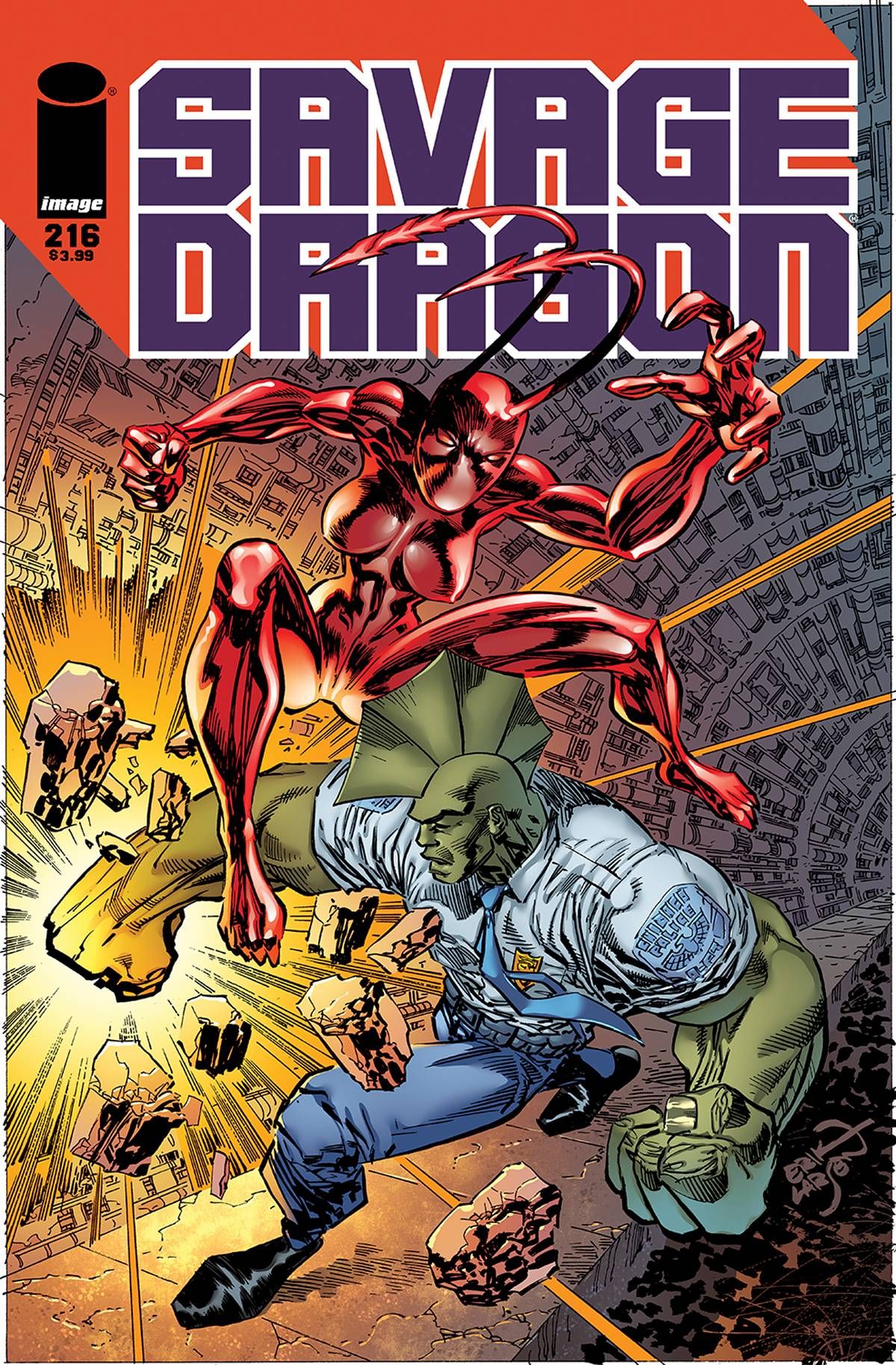 Savage Dragon #216 Comic