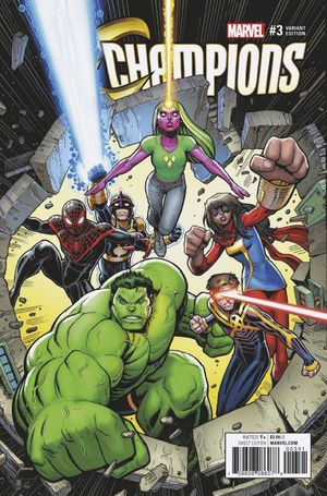 Champions #3 (Art Adams Variant)