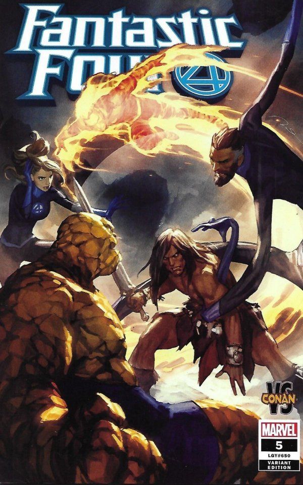 Fantastic Four #5 (Conan Vs Marvel Variant)