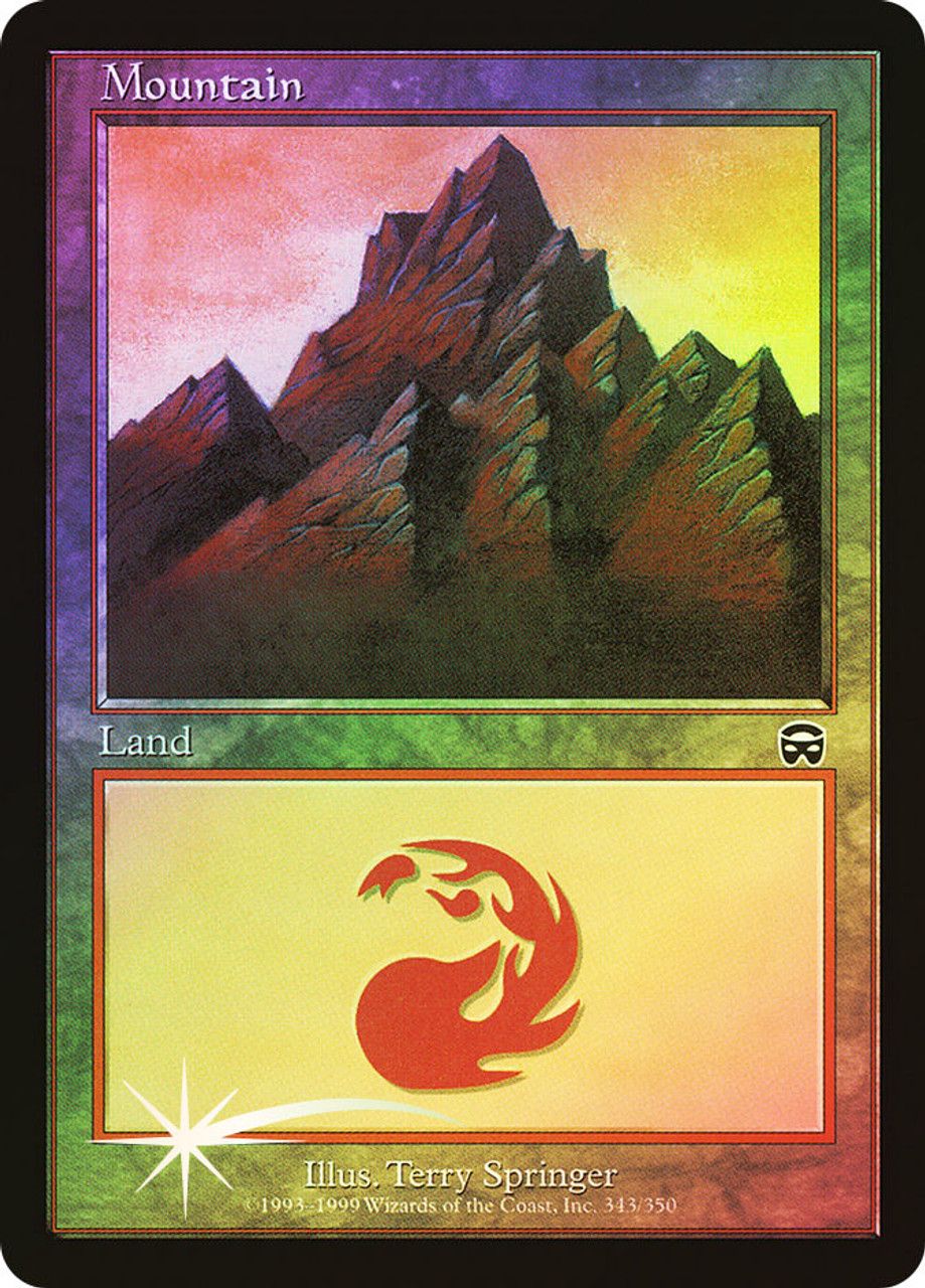 Mountain (Mercadian Masques - Foil) Trading Card