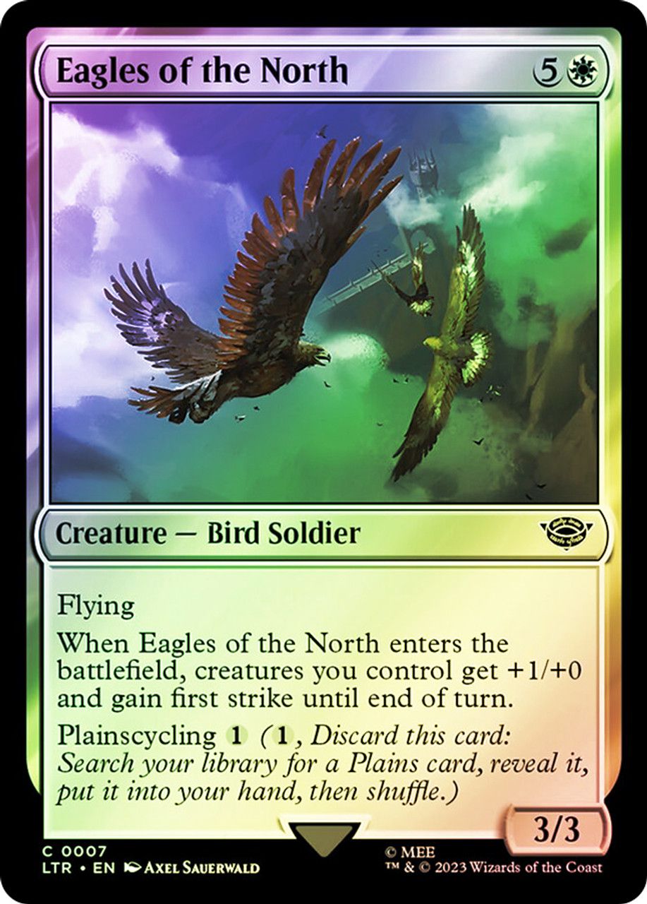 Eagles of the North (The Lord of the Rings - Foil) Trading Card