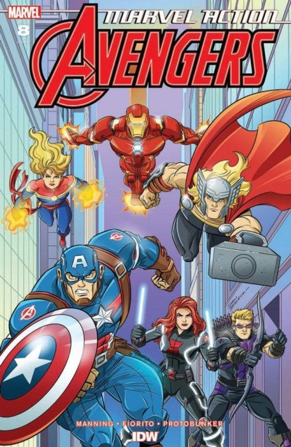 Marvel Action: Avengers #8 (10 Copy Cover Brizuela)