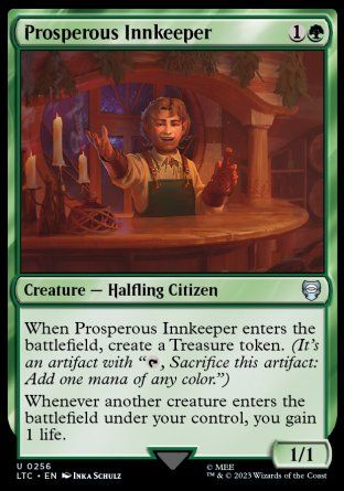 Prosperous Innkeeper (The Lord of the Rings Commander Decks) Trading Card