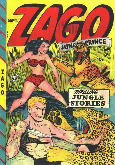 Zago, Jungle Prince Comic