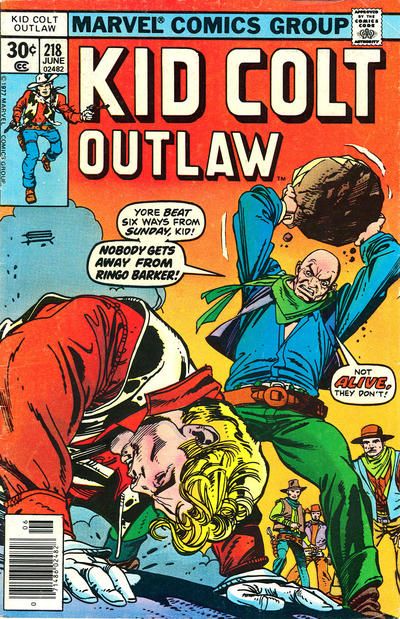Kid Colt Outlaw #218 Comic