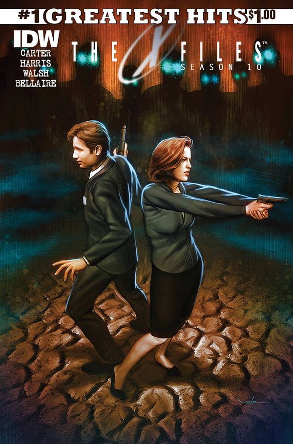 X-files Season 10 #1 Idw Greatest Hits Cover