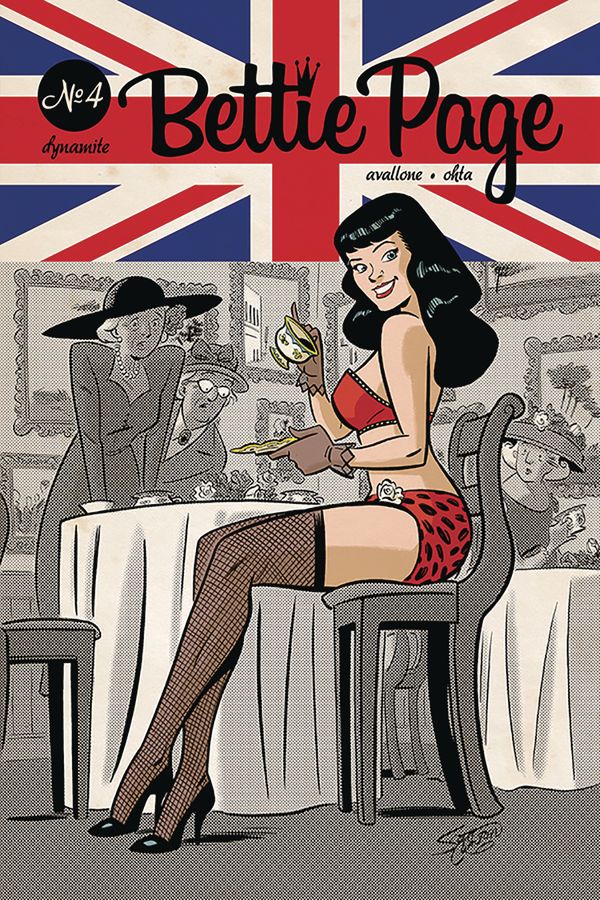 Bettie Page #4 (Cover B Chantler)