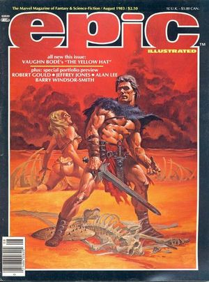 Epic Illustrated # 15 John Bolton, Richard Corben, Rick Veitch USA, 1982