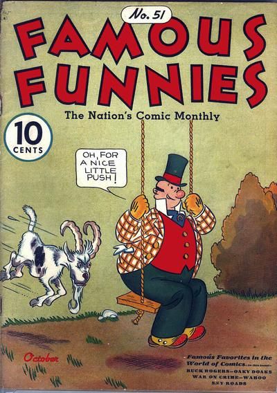 Famous Funnies #51 Comic