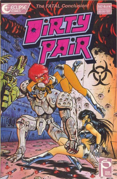 Dirty Pair #4 Comic