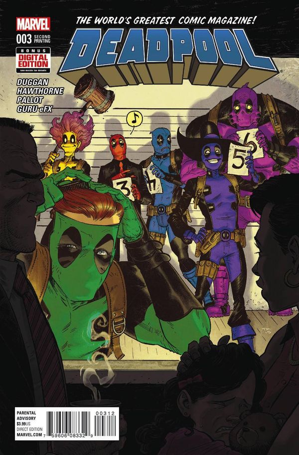 Deadpool #3 (2nd Printing)
