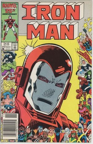 Iron Man #212 (Newsstand Edition)