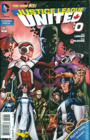 Justice League United #0 (Combo Pack Edition)