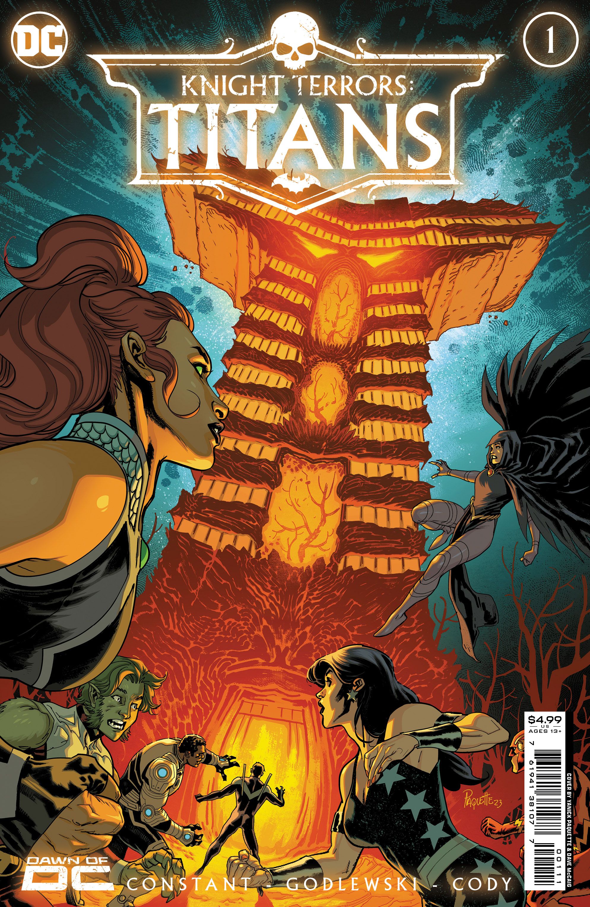 Knight Terrors: Titans #1 Comic