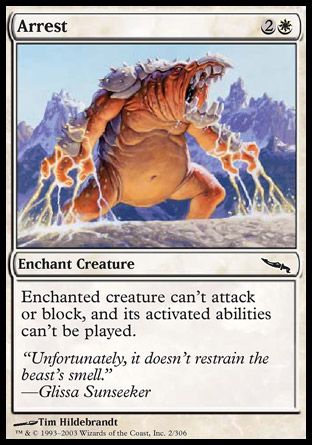 Arrest (Mirrodin) Trading Card