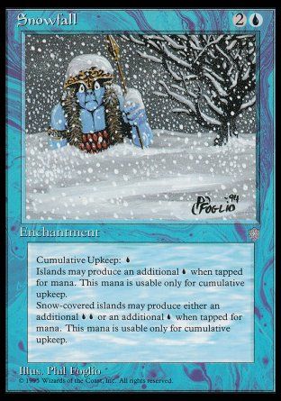 Snowfall (Ice Age) Trading Card