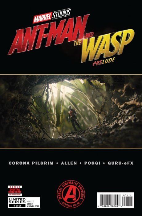 Marvel's Ant-Man and the Wasp: Prelude #1 Comic
