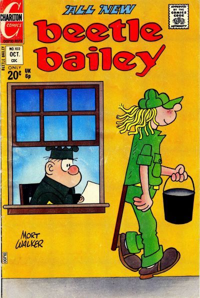 Beetle Bailey #102 Comic