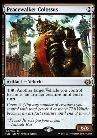 Peacewalker Colossus (Aether Revolt) Trading Card