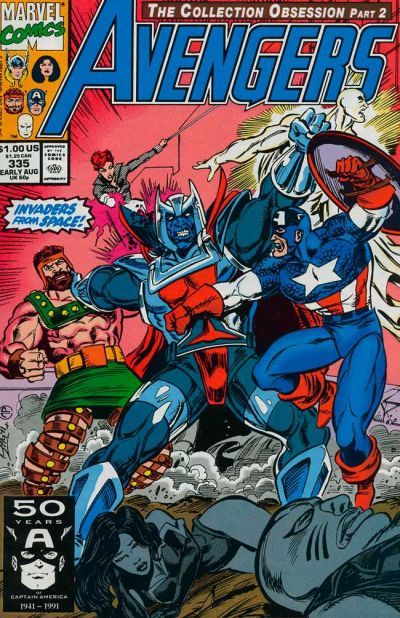 Avengers #335 Comic