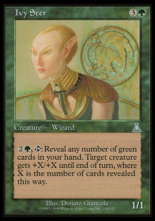 Ivy Seer (Urza's Destiny) Trading Card