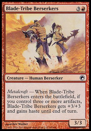 Blade-Tribe Berserkers (Scars of Mirrodin) Trading Card