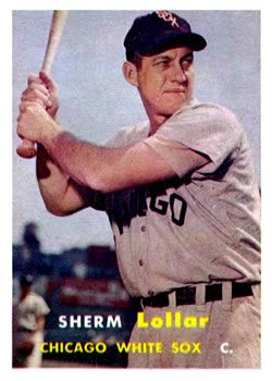 Sherm Lollar 1957 Topps #23 Sports Card