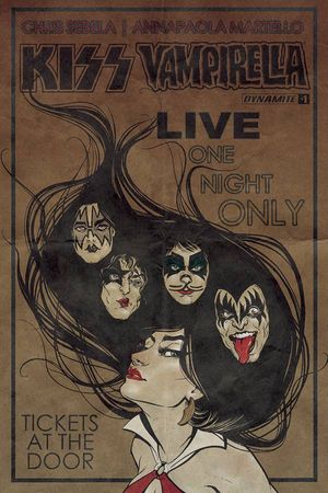 Kiss/Vampirella #1 (Cover B Idhe)