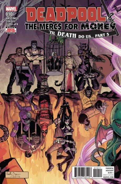 Deadpool & the Mercs for Money #10 Comic